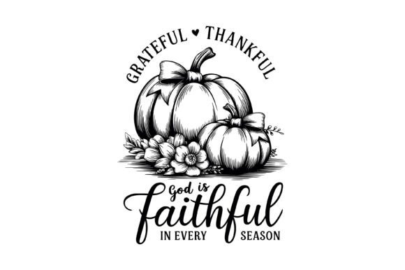 Faithful Christian Fall Pumpkin Design: Warmth for Your Autumn Projects