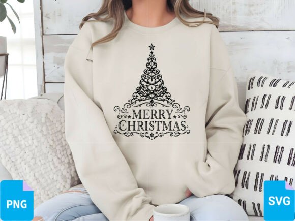 Merry Christmas T-Shirt Design: SVG, PNG & Festive Holiday Graphics