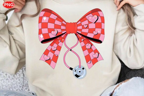 Modern Nurse Checkerboard Design: Creative PNG Uses