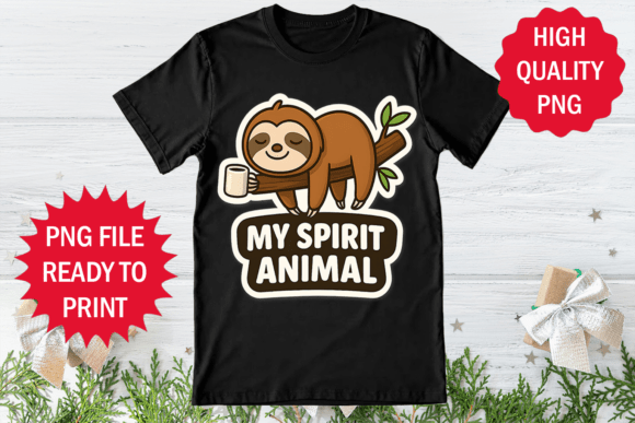 Sloth Vibes: Designing a Chill Graphic Tee