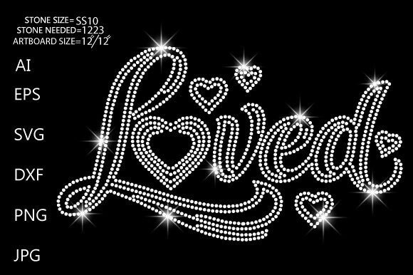 Sparkle and Sentiment: Designing with Rhinestone Typography